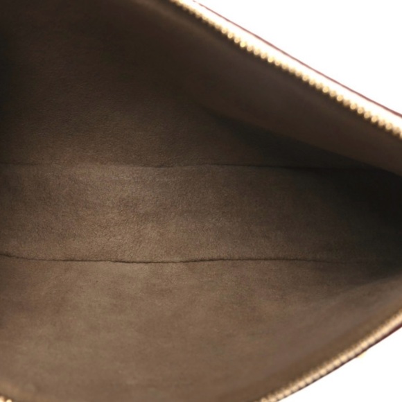 AUTHENTIC LOUIS VUITTON 
Monogram Multicolor Pochette Accessories Black - Picture 4 of 8